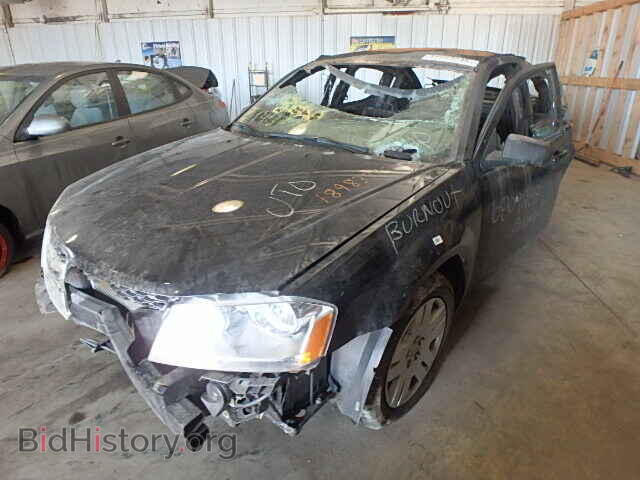 2014 DODGE AVENGER - VIN: 1C3CDZAB7EN200541 - Фото 2