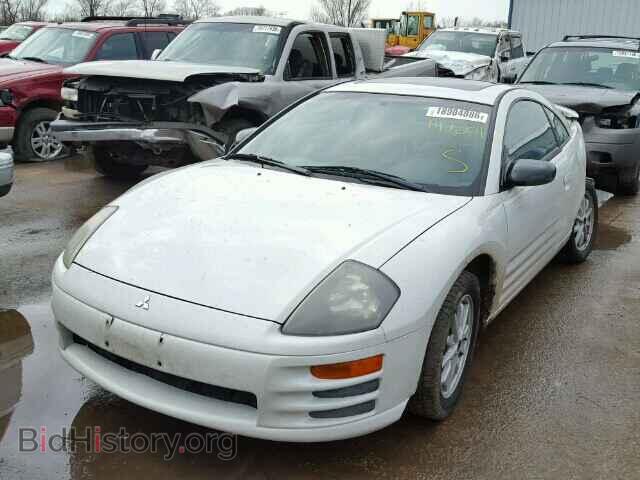 2002 MITSUBISHI ECLIPSE - VIN: 4A3AC44G82E098577 - Фото 2