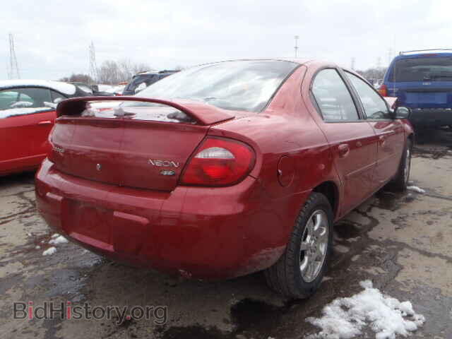 2004 DODGE NEON - VIN: 1B3ES56C34D592007 - Фото 4