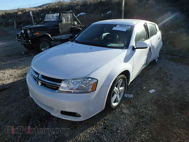 2013 DODGE AVENGER - VIN: 1C3CDZCB4DN740408 - Фото 2