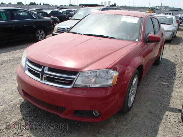 2013 DODGE AVENGER - VIN: 1C3CDZCB4DN662566 - Фото 2