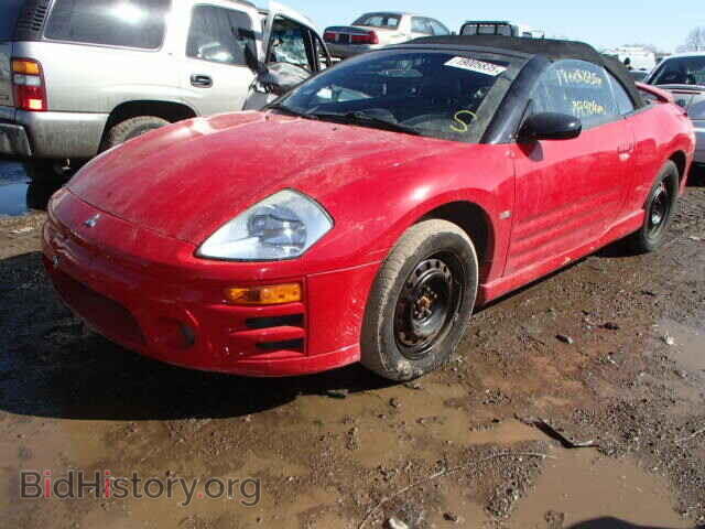 2003 MITSUBISHI ECLIPSE - VIN: 4A3AE75H73E209592 - Фото 2