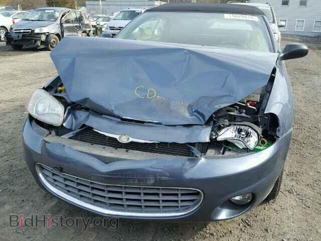 2002 CHRYSLER SEBRING - VIN: 1C3EL55R12N339944 - Фото 9
