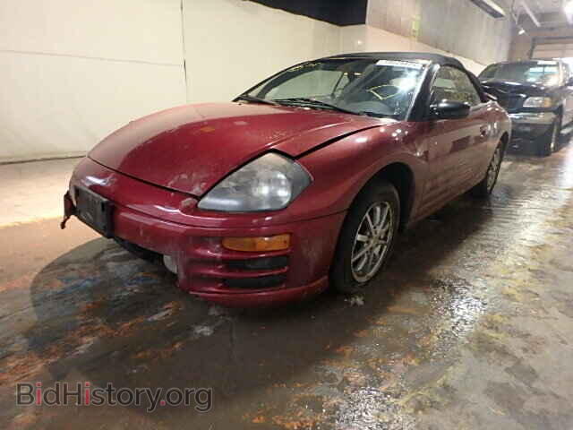 2001 MITSUBISHI ECLIPSE - VIN: 4A3AE45G51E116749 - Фото 2