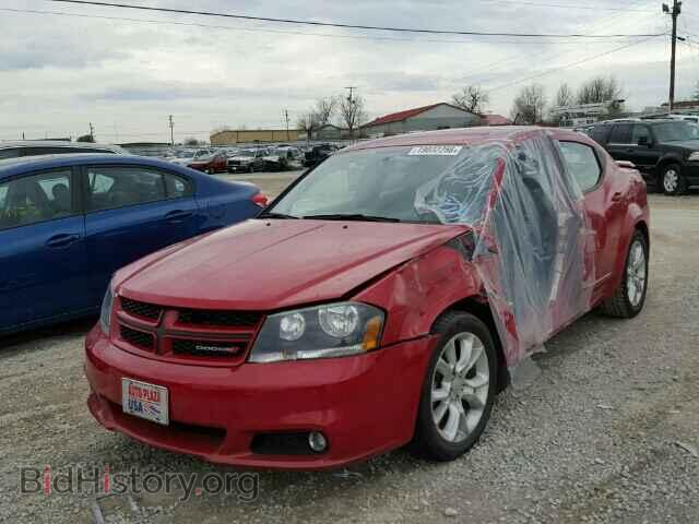 2013 DODGE AVENGER - VIN: 1C3CDZBG7DN637142 - Фото 2