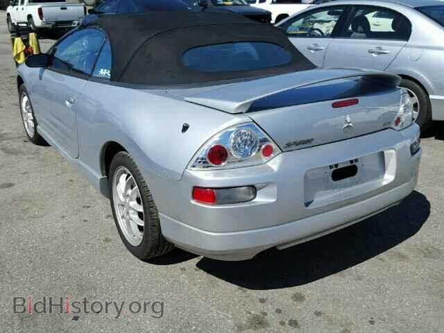 2002 MITSUBISHI ECLIPSE - VIN: 4A3AE85H42E063222 - Фото 3