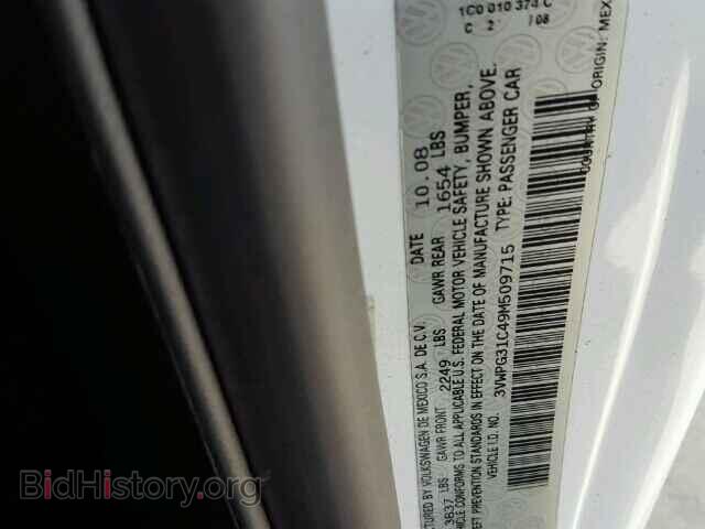 2009 VOLKSWAGEN BEETLE - VIN: 3VWPG31C49M509715 - Фото 10