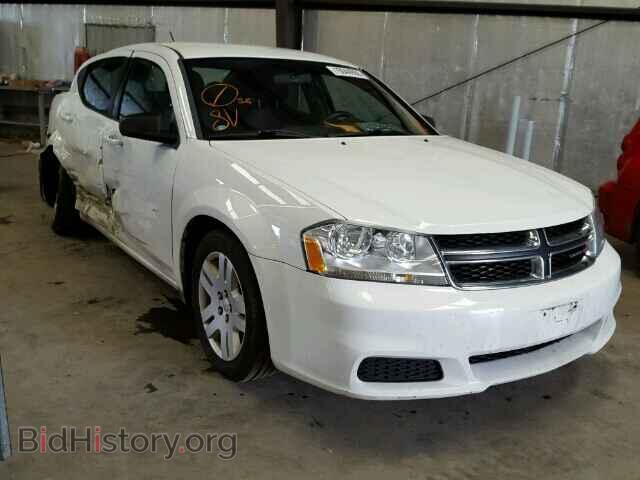 Photo 1C3CDZAB2CN259610 - DODGE AVENGER 2012