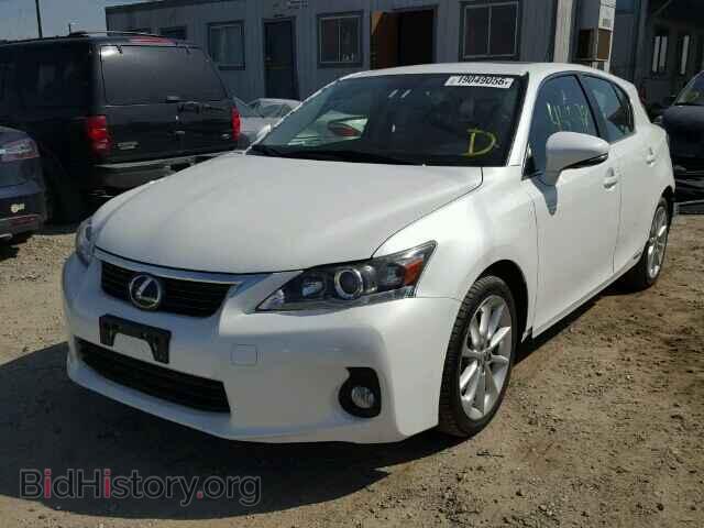2012 LEXUS CT 200 - VIN: JTHKD5BH0C2110471 - Фото 2