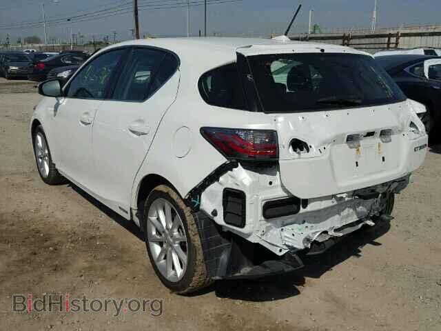 2012 LEXUS CT 200 - VIN: JTHKD5BH0C2110471 - Фото 3