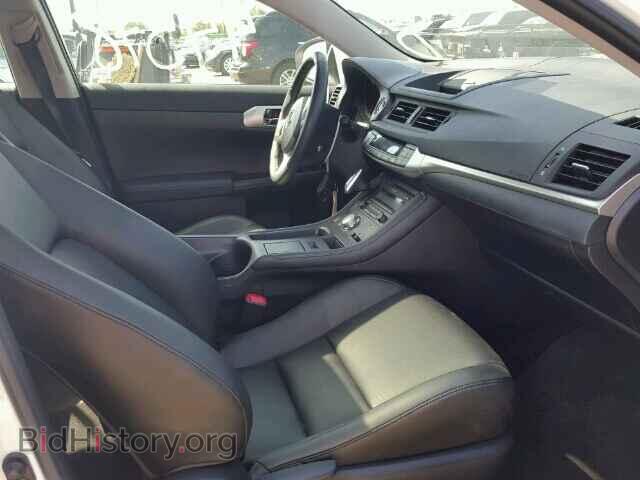 2012 LEXUS CT 200 - VIN: JTHKD5BH0C2110471 - Фото 5