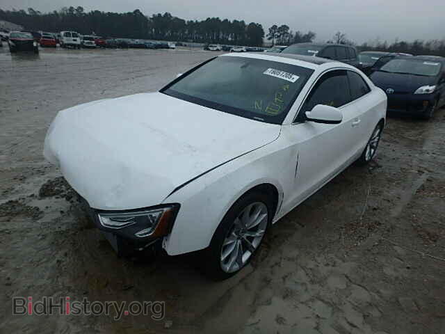 2013 AUDI A5 - VIN: WAUCFAFR0DA004859 - Фото 2