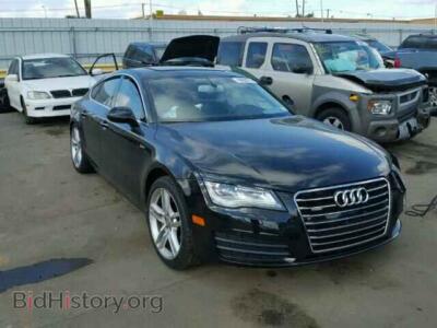 2013 Audi A7 A7 Premium, черный — VIN WAUYGAFC1DN089573, Copart