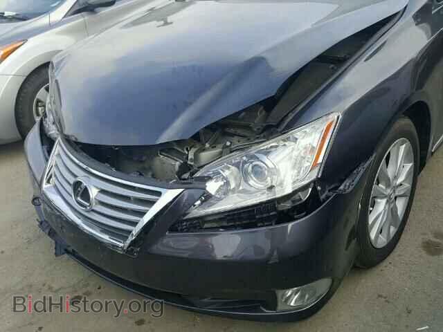 2011 LEXUS ES350 - VIN: JTHBK1EG0B2450638 - Фото 9