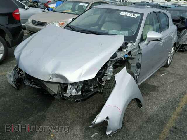 2012 LEXUS CT 200 - VIN: JTHKD5BH2C2090322 - Фото 2