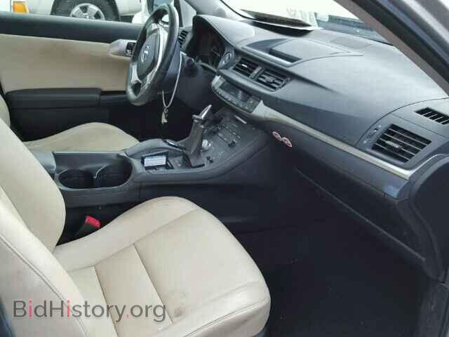 2012 LEXUS CT 200 - VIN: JTHKD5BH2C2090322 - Фото 5
