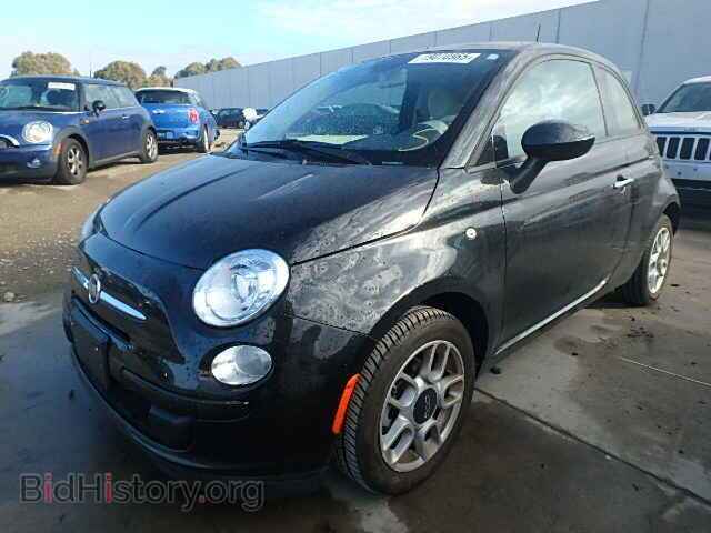 2013 FIAT 500 - VIN: 3C3CFFAR2DT741095 - Фото 2