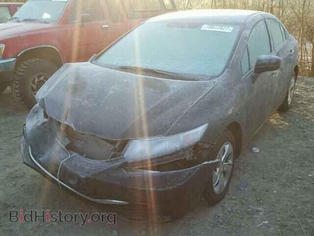 2014 HONDA CIVIC - VIN: 2HGFB2E56EH507767 - Фото 2