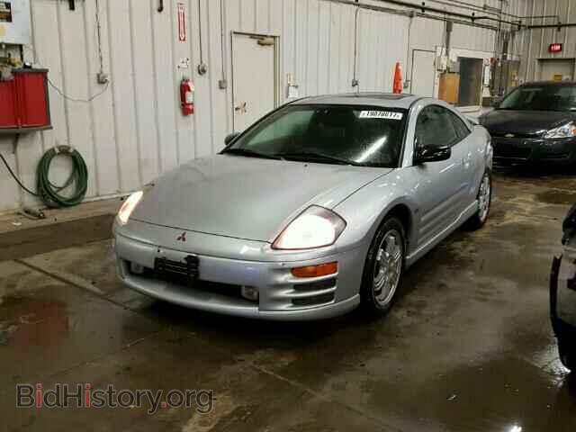 2001 MITSUBISHI ECLIPSE - VIN: 4A3AC54H01E072844 - Фото 2