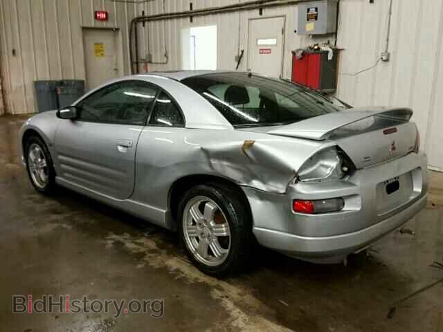 2001 MITSUBISHI ECLIPSE - VIN: 4A3AC54H01E072844 - Фото 3