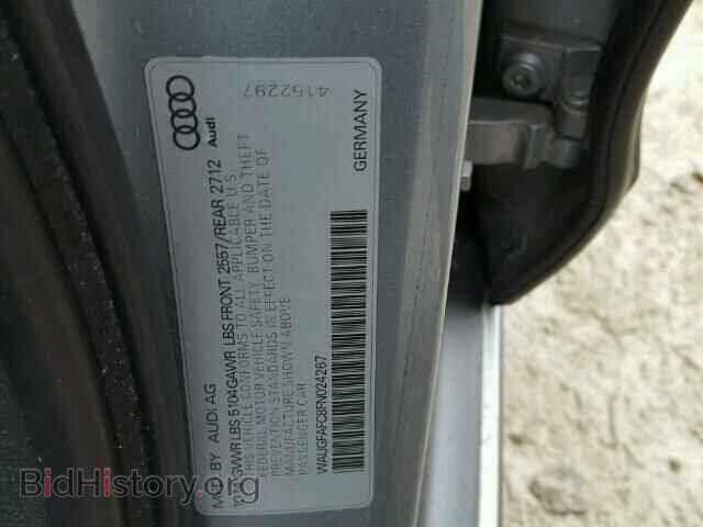 2015 AUDI A6 - VIN: WAUGFAFC8FN024267 - Фото 10