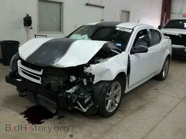 2014 DODGE AVENGER - VIN: 1C3CDZAB5EN184291 - Фото 2