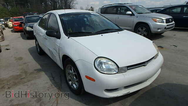 Фотография 1B3ES46C8YD629309 - DODGE NEON 2000