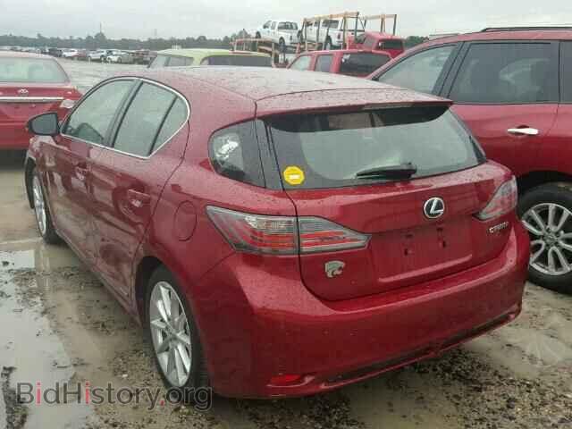 2011 LEXUS CT 200 - VIN: JTHKD5BH2B2015098 - Фото 3