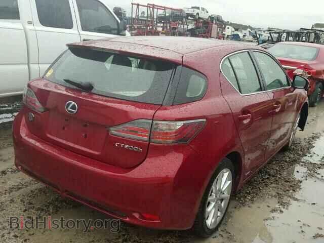 2011 LEXUS CT 200 - VIN: JTHKD5BH2B2015098 - Фото 4