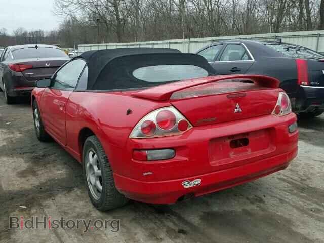 2002 MITSUBISHI ECLIPSE - VIN: 4A3AE45G22E092265 - Photo 3