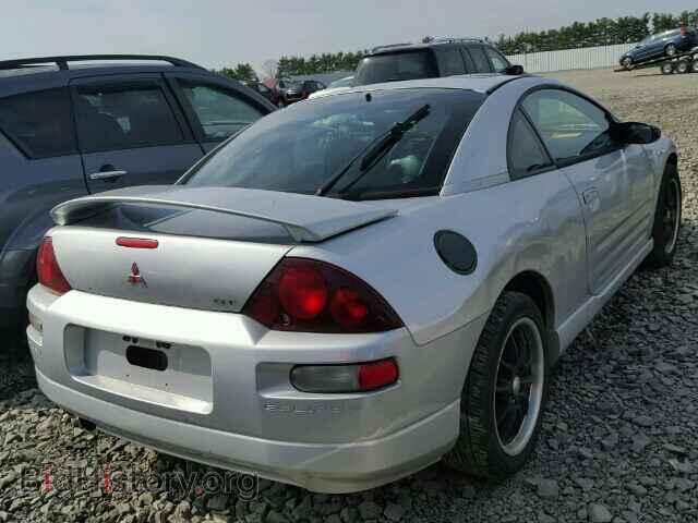 2001 MITSUBISHI ECLIPSE - VIN: 4A3AC54H61E074520 - Фото 4