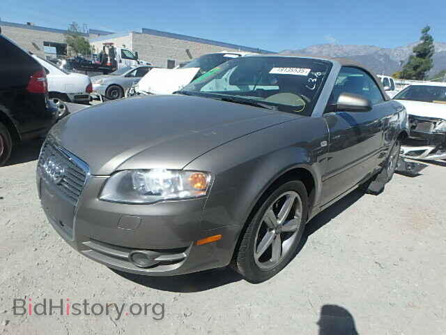 2007 AUDI A4 - VIN: WAUDH48H27K015963 - Фото 2