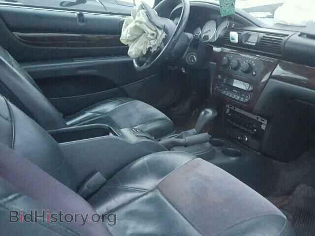 2004 CHRYSLER SEBRING - VIN: 1C3EL65R14N390756 - Фото 5