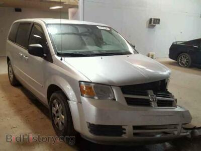 2010 Dodge CARAVAN Grand Cara, silver — VIN 2D4RN4DE5AR164733, Copart
