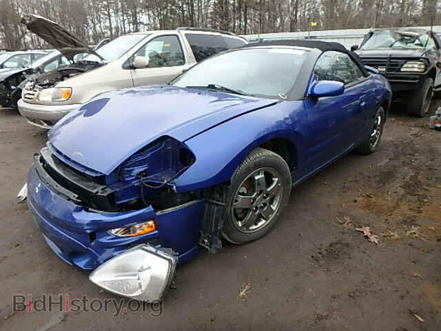 2005 MITSUBISHI ECLIPSE - VIN: 4A3AE45GX5E043383 - Фото 2