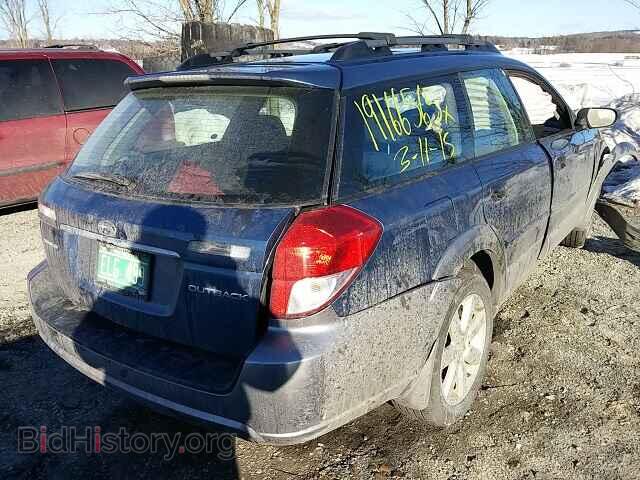 2008 SUBARU OUTBACK - VIN: 4S4BP61C287312948 - Фото 4