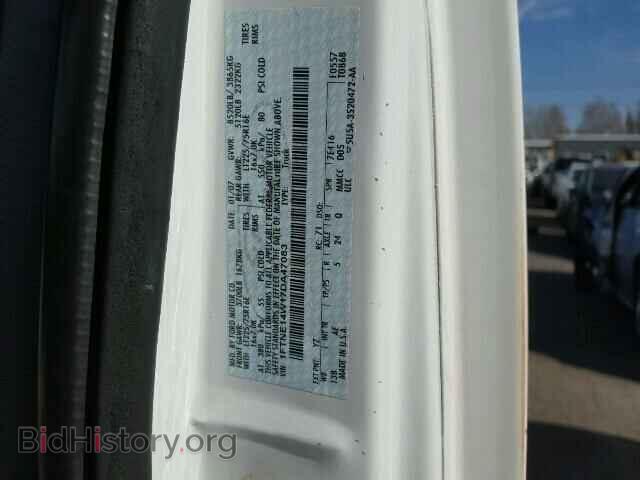 2007 FORD ECONOLINE - VIN: 1FTNE14W17DA47083 - Фото 10