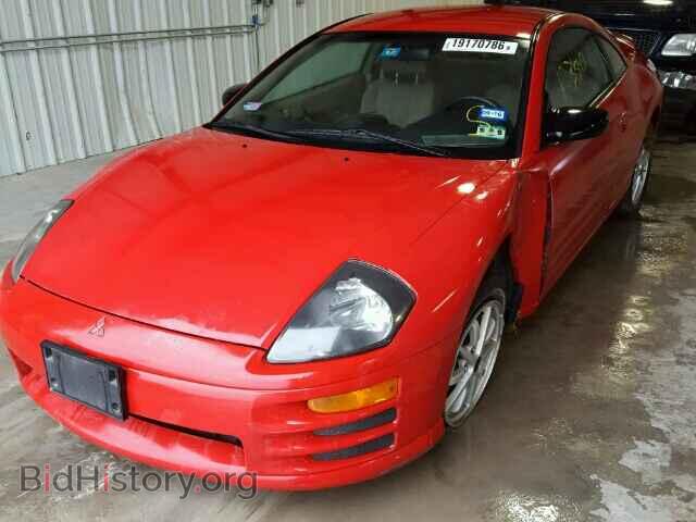 2001 MITSUBISHI ECLIPSE - VIN: 4A3AC44G71E050728 - Фото 2