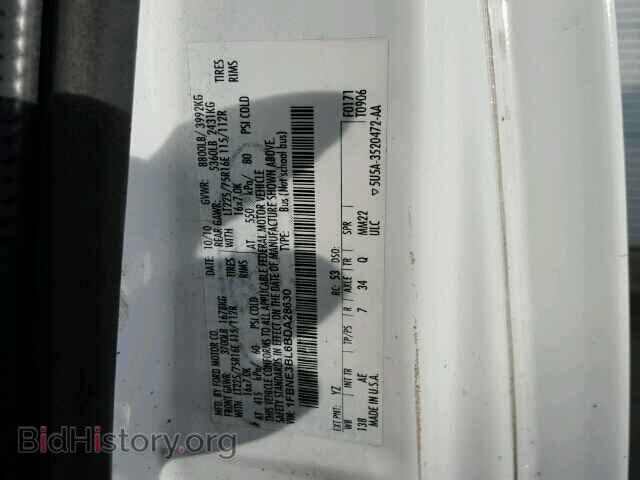 2011 FORD ECONOLINE - VIN: 1FBNE3BL6BDA28630 - Фото 10