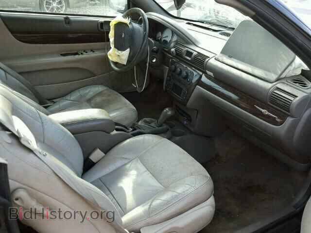 2004 CHRYSLER SEBRING - VIN: 1C3EL65R74N116574 - Фото 5