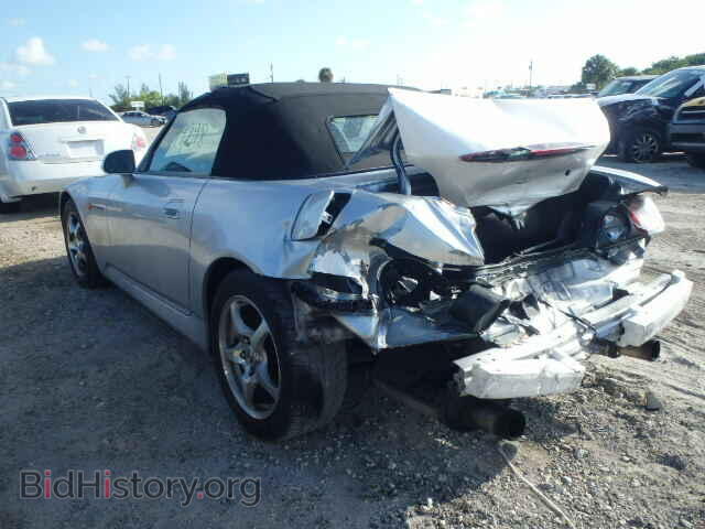 2002 HONDA S2000 - VIN: JHMAP11412T002895 - Фото 3