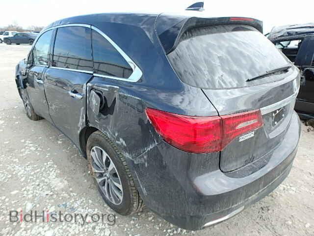 2014 ACURA MDX - VIN: 5FRYD3H45EB019831 - Фото 3