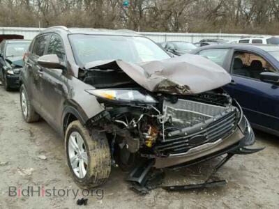2011 Kia SPORTAGE Sportage L, brown — VIN KNDPBCA25B7162002, Copart