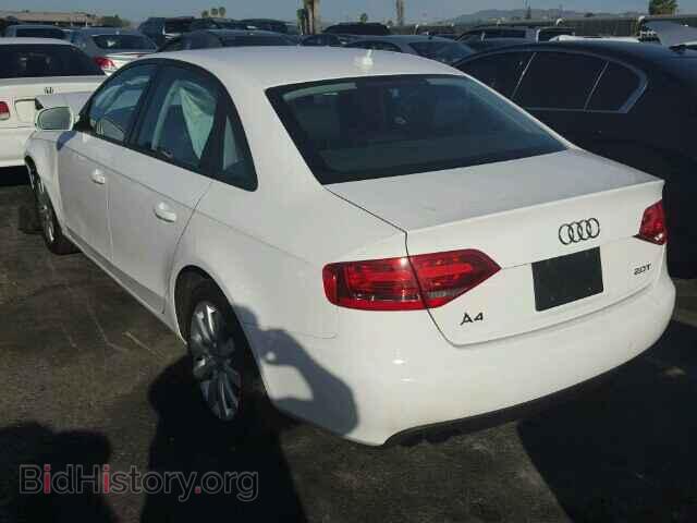 2012 AUDI A4 - VIN: WAUAFAFLXCN009030 - Фото 3