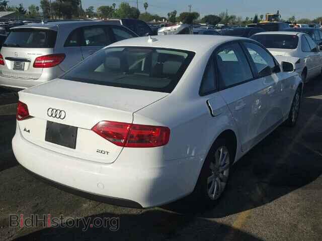 2012 AUDI A4 - VIN: WAUAFAFLXCN009030 - Фото 4