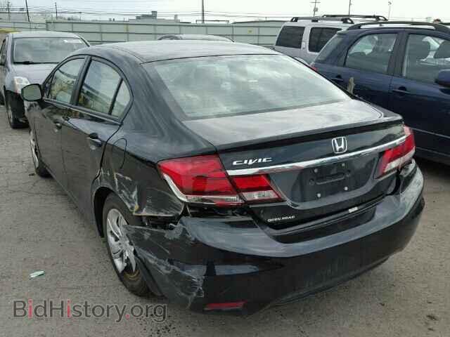 2013 HONDA CIVIC - VIN: 2HGFB2F54DH525097 - Фото 3