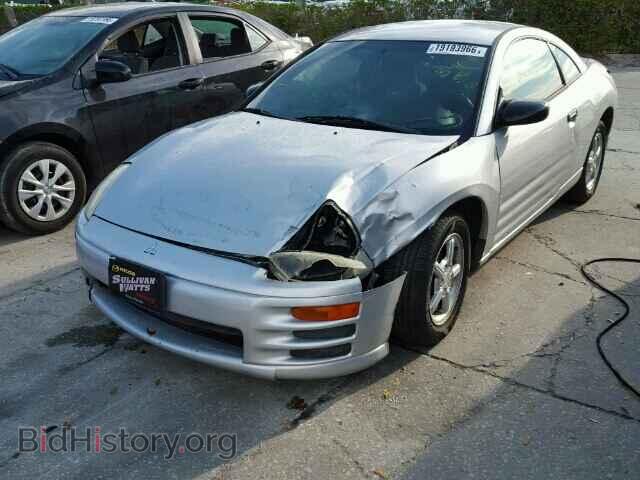 2002 MITSUBISHI ECLIPSE - VIN: 4A3AC34G02E030574 - Фото 2