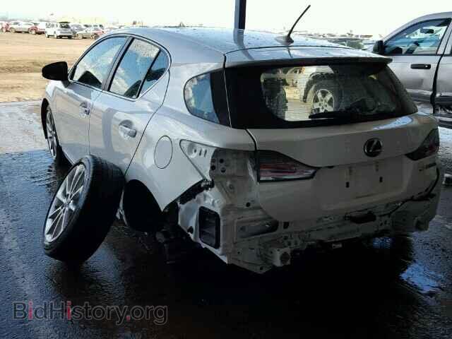 2013 LEXUS CT 200 - VIN: JTHKD5BH4D2171095 - Фото 3