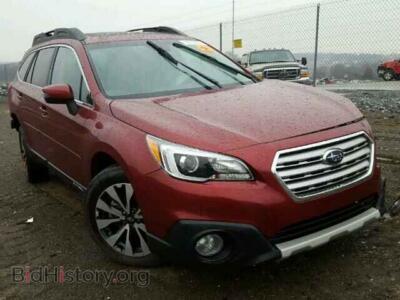 2016 Subaru OUTBACK Outback 2., red — VIN 4S4BSANC7G3237021, Copart