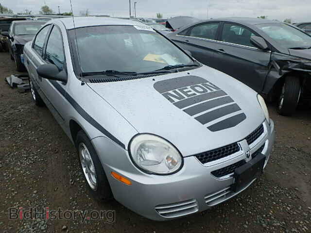 Photo 1B3ES26CX5D103022 - DODGE NEON 2005